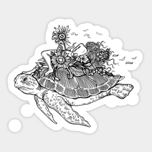 Turtle Sticker